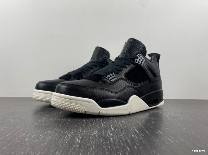 Reps TBkick Black 4 Pony 819139-010 Jordan Retro Hair 0629